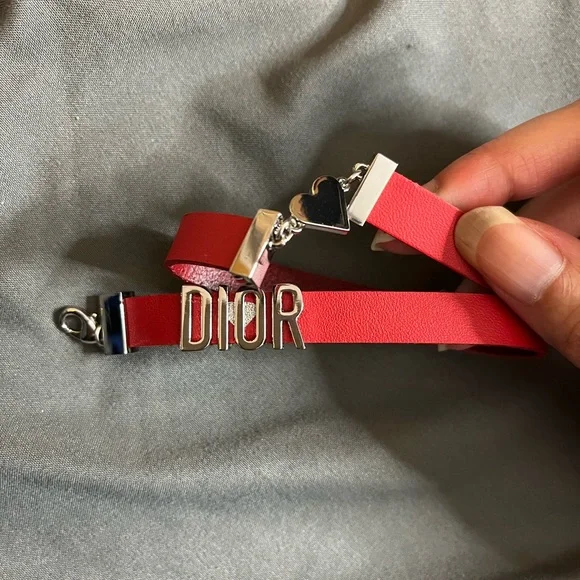 Dior Red Leather Strap Valentine’s Day’s Chinese New Years gifts - Picture 3 of 3